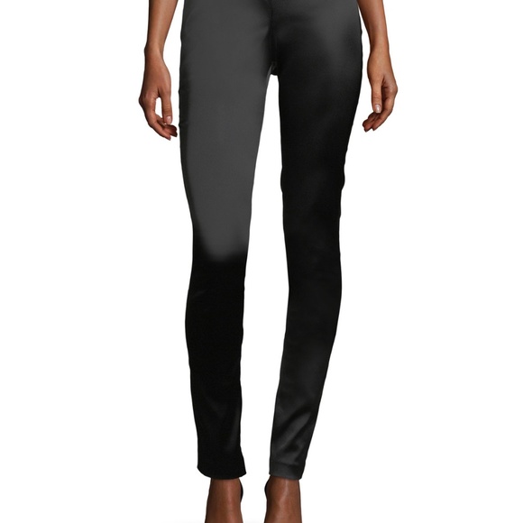 Theory Pants - THEORY BLACK COTTON POLY LEGGINGS US SIZE 4